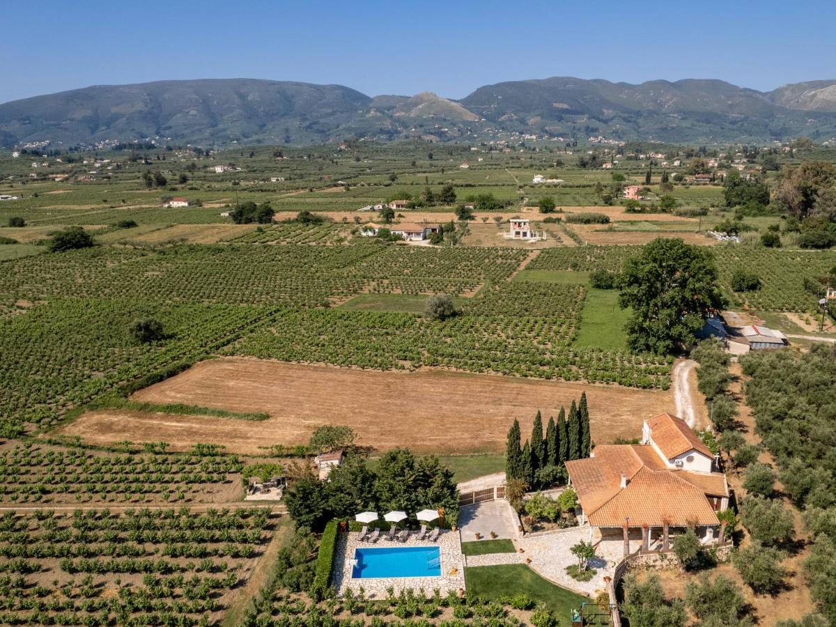 Villa In Pietra Kalamaras Makhairádhon Екстериор снимка